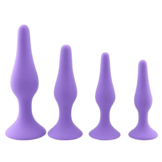 CustomerFavorite 7877 Beginner Small Silicone Anal Training Set (4 Piece)