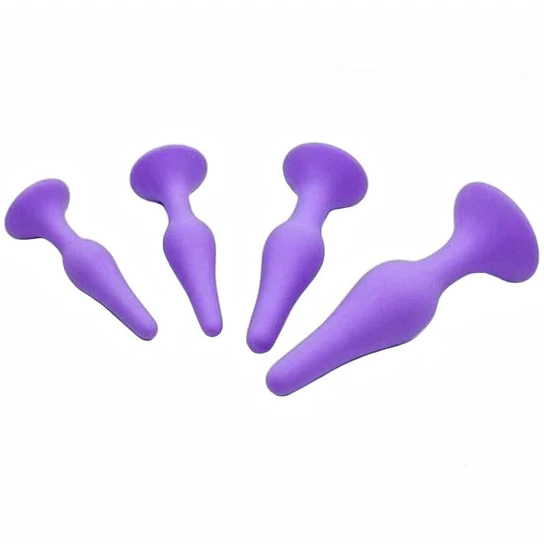 CustomerFavorite 7877 Beginner Small Silicone Anal Training Set (4 Piece)