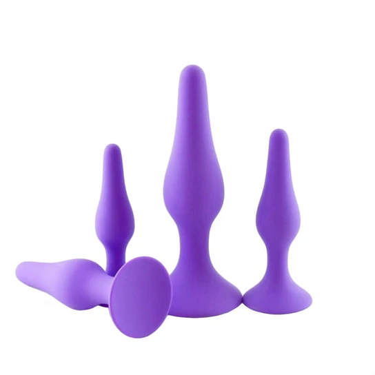 CustomerFavorite 7877 Beginner Small Silicone Anal Training Set (4 Piece)