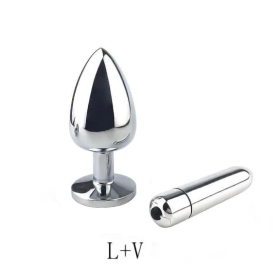 Cute Pink Princess Plug With Vibrator GreatBenefit 8267