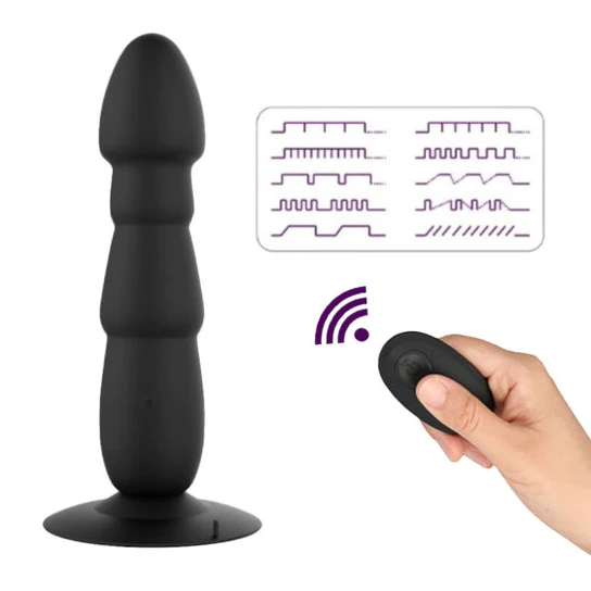 DiscreetChoice 2182 Long Dildo Rocket Anal Vibrator