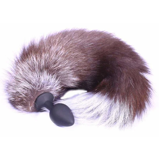 DiscreetChoice 6776 Wolf Anal Toy Silicone Tail 18"