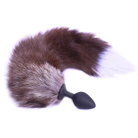 DiscreetChoice 6776 Wolf Anal Toy Silicone Tail 18