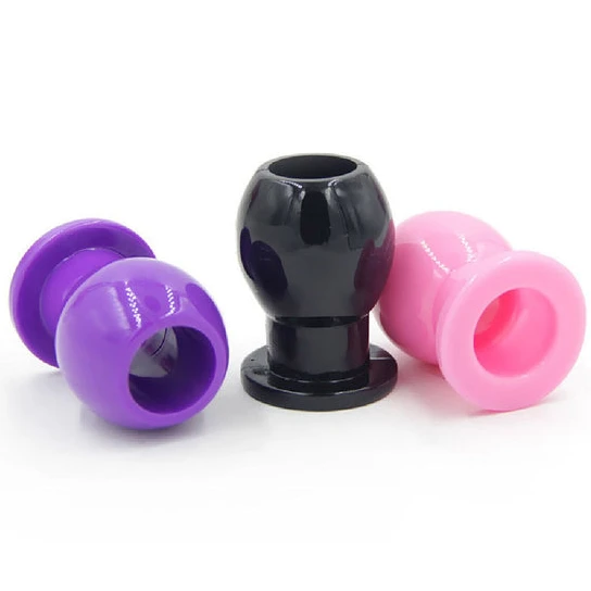 DiscreetChoice 7449 Hollow Silicone Anal Dilator Plug
