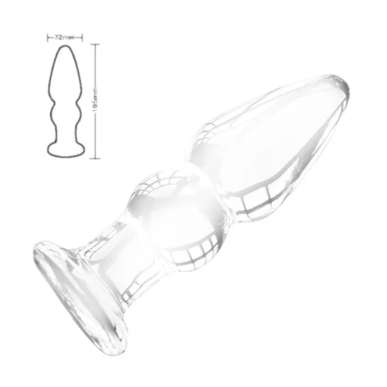 DiscreetChoice 8887 See Through Plug