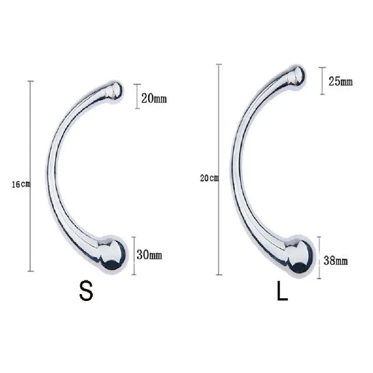 Double Ended Stainless Steel Anal Hook CustomerFavorite 124