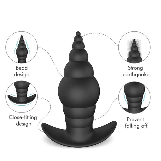 Elegant 159 Big Anal Vibrating Plug
