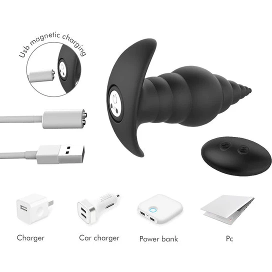 Elegant 159 Big Anal Vibrating Plug