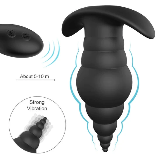 Elegant 159 Big Anal Vibrating Plug
