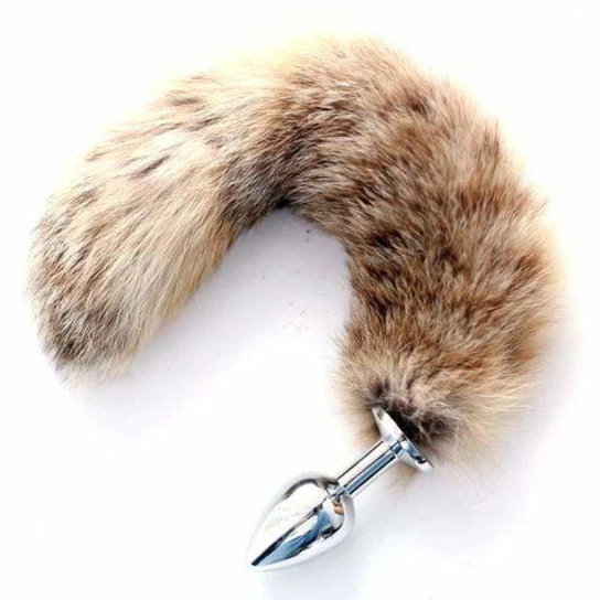 Elegant 5763 Metal Raccoon Tail, 10"