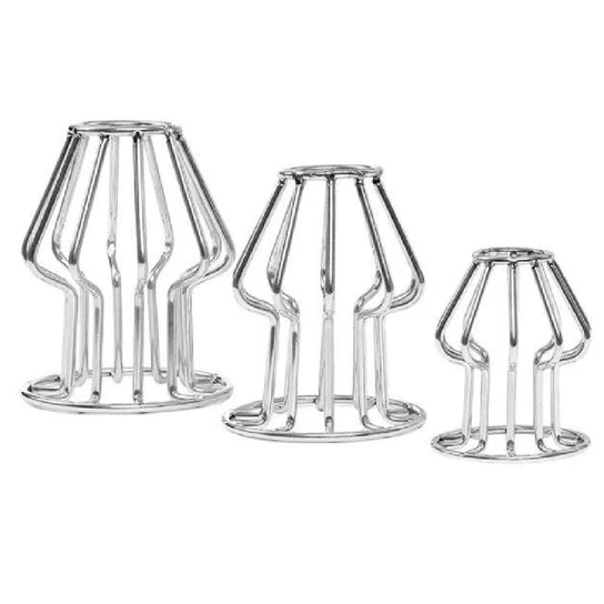 Elegant 7077 Behind Bars Stainless Steel Hollow Plug