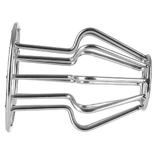 Elegant 7077 Behind Bars Stainless Steel Hollow Plug