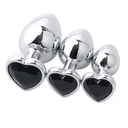 Elegant 7907 Pretty Princess's Black Heart Set (3 Piece)