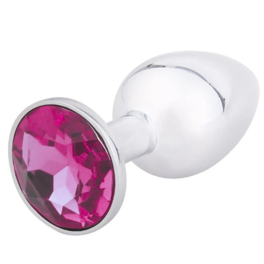Elegant Gemmed Steel Plug PartnerFriendly 3005