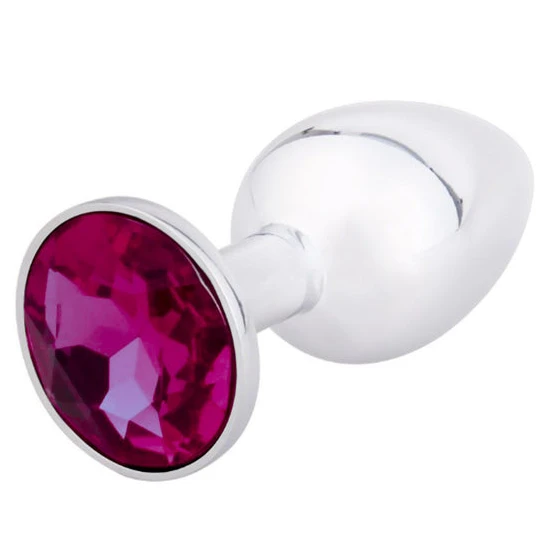 Elegant Gemmed Steel Plug PartnerFriendly 3005