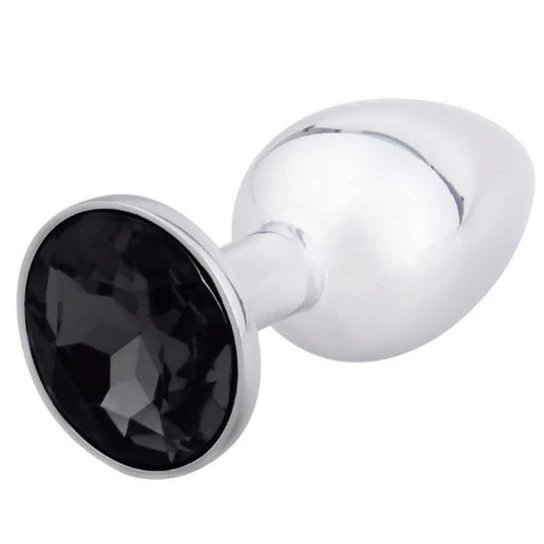 Elegant Gemmed Steel Plug PartnerFriendly 3005