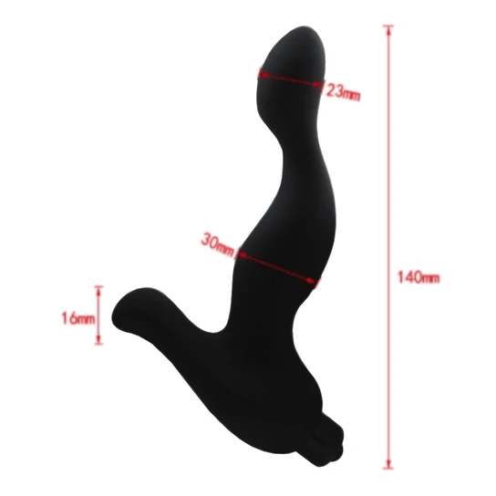 Ergonomic 1050 Flexible Sex Toy Anal Vibrating Prostate Massager