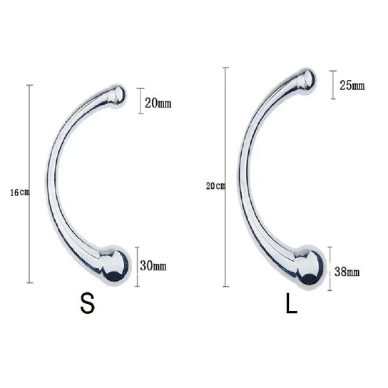 EverydayUse 2919 Double Ended Stainless Steel Anal Hook