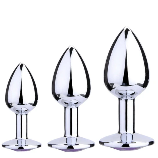EverydayUse 5206 15 Colors Jeweled Stainless Steel Plug