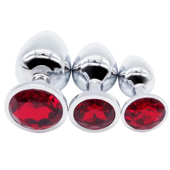EverydayUse 5206 15 Colors Jeweled Stainless Steel Plug