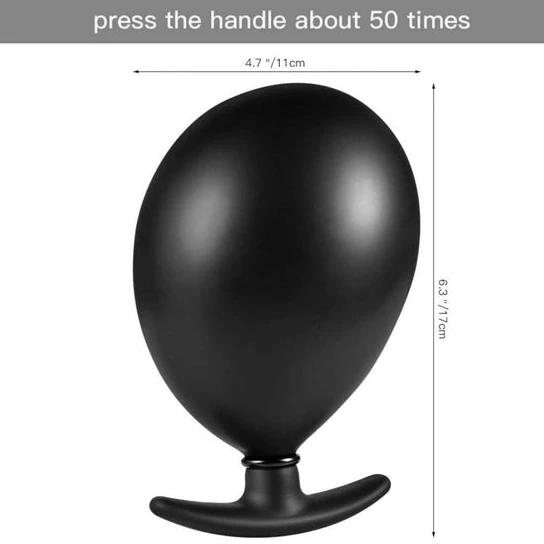 EverydayUse 6925 Anchor Inflatable Anal Toy Pump Up Plug