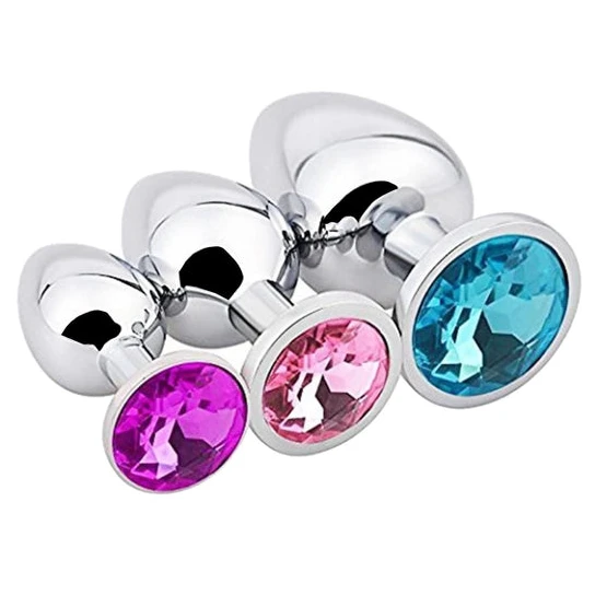 EverydayUse 7419 Steel Tear-Drop Jeweled Gemstone Kit (3 Piece)