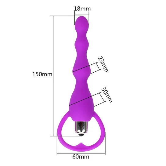 EverydayUse 7547 Beaded Vibrating Anal Toy