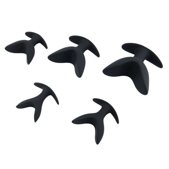 Expanding Silicone Plugs (5 Piece) Sensual 552
