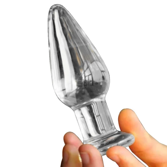 Extra Large Glass Plug Pleasurable 1611