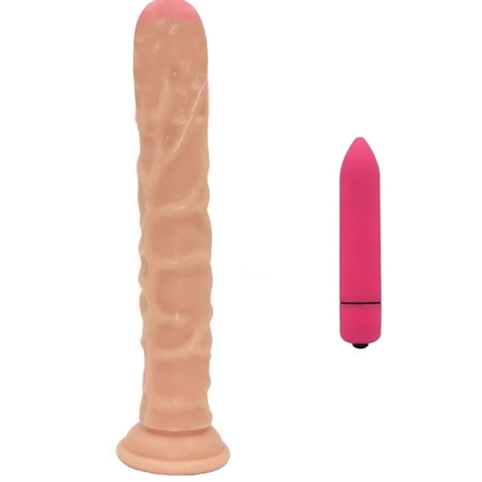 Flexible Realistic Anal Suction Cup Dildo GreatBenefit 9504