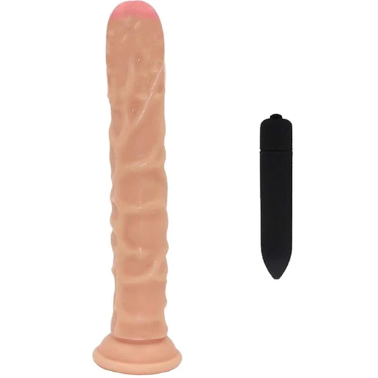 Flexible Realistic Anal Suction Cup Dildo GreatBenefit 9504