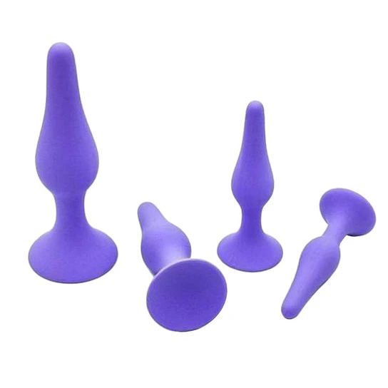Flexible Silicone Plug Trainer Kit (4 Piece) DiscreetChoice 9377