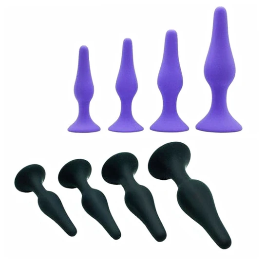 Flexible Silicone Plug Trainer Kit (4 Piece) DiscreetChoice 9377