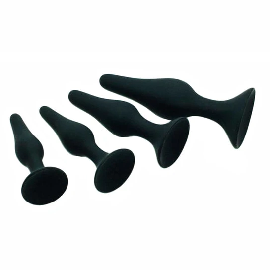 Flexible Silicone Plug Trainer Kit (4 Piece) DiscreetChoice 9377