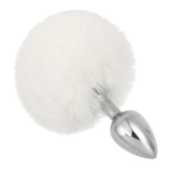 Fluff Ball Bunny Anal Tail TravelFriendly 4827