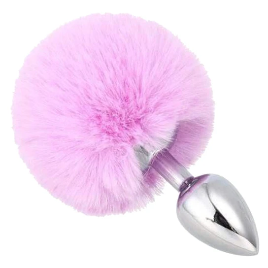 Fluff Ball Bunny Anal Tail TravelFriendly 4827