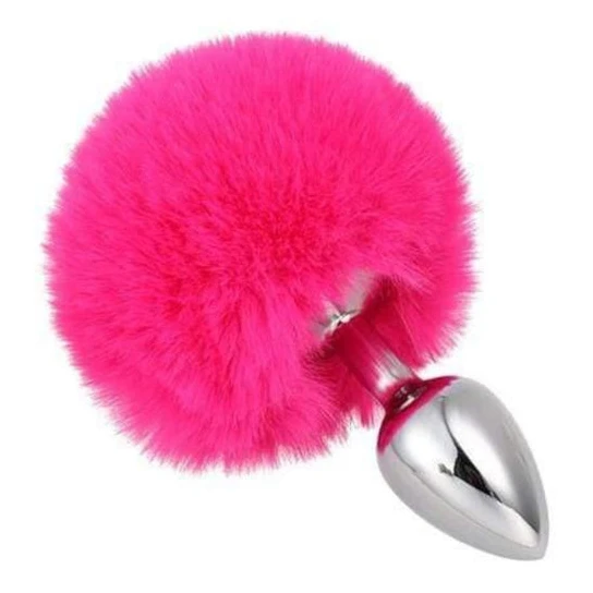Fluff Ball Bunny Anal Tail TravelFriendly 4827