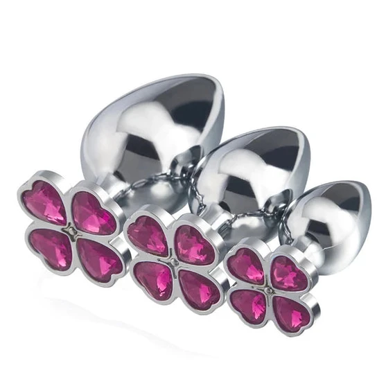Four Heart Clover Princess Plug Accessible 5011