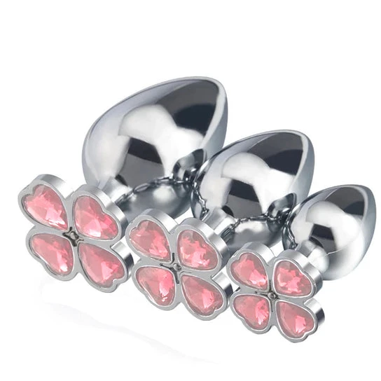 Four Heart Clover Princess Plug Accessible 5011