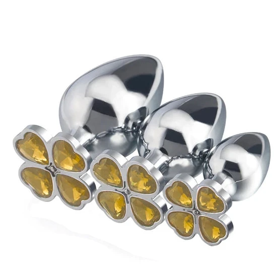 Four Heart Clover Princess Plug Accessible 5011