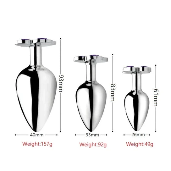 Four Heart Clover Princess Plug Accessible 5011