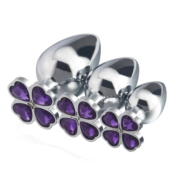Four Heart Clover Princess Plug Accessible 5011