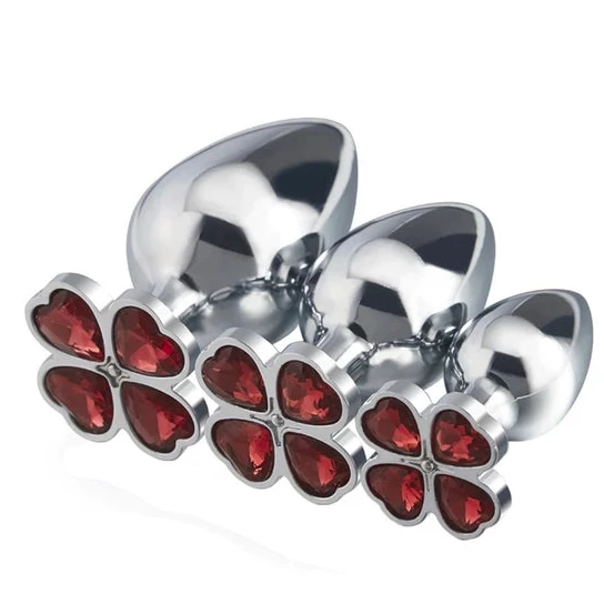 Four Heart Clover Princess Plug Accessible 5011