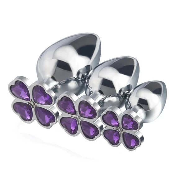 Four Heart Clover Princess Plug Accessible 5011
