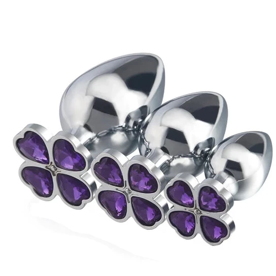Four Heart Clover Princess Plug DiscreetChoice 3044