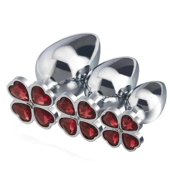 Four Heart Clover Princess Plug DiscreetChoice 3044