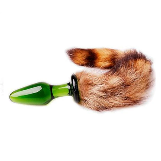 Glass Raccoon Plug, 11