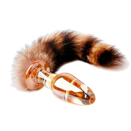 Glass Raccoon Plug, 11