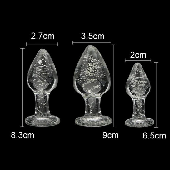 Glow in the Dark Huge Glass Set (3 Piece) AllNight 6447