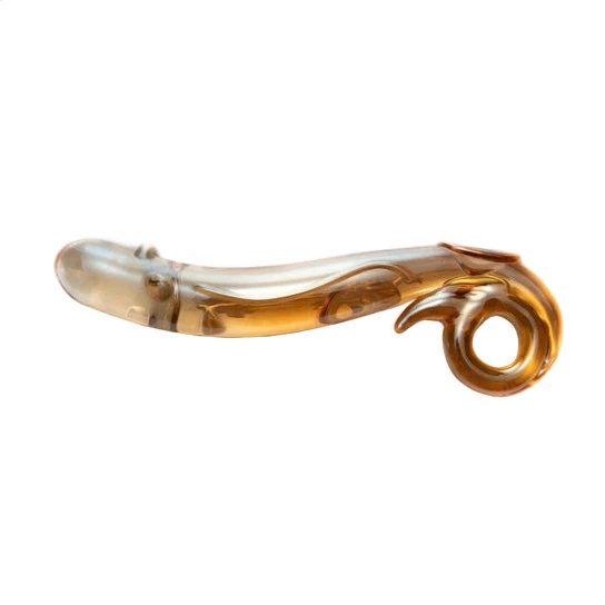 Golden Glass Ass Dildo ReadyForPlay 5545